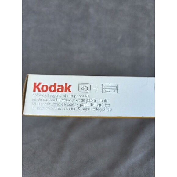Kodak EasyShare PH-40 Color Cartridge & Photo Paper Kit 40 4x6 in Photos - Picture 9 of 10